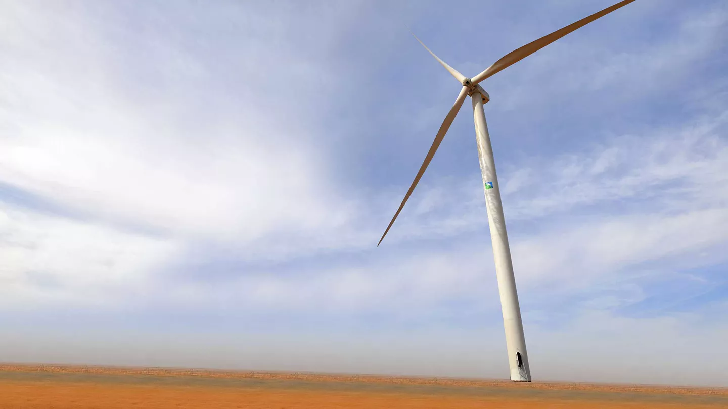 Wind Turbine - Aramco Renewable Energy